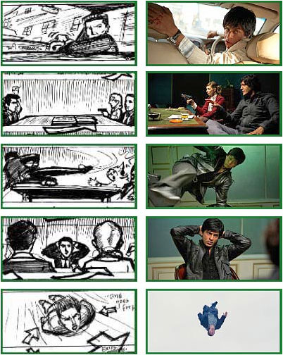 Storyboard sequence of Don. Image courtesy: Google images